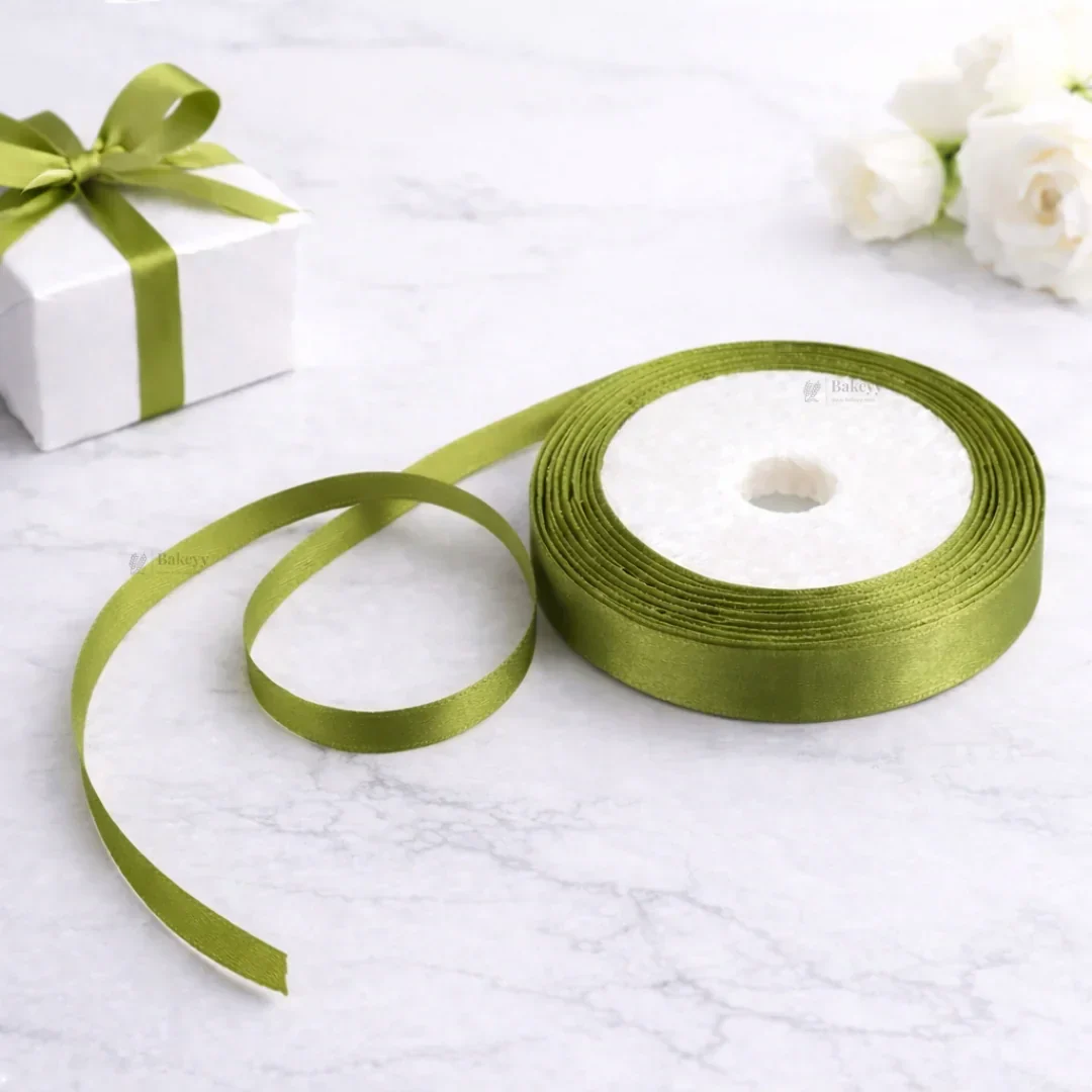 1/2 Inch Satin Ribbon Roll | Premium Decorative Gift Wrapping Ribbon for Packaging, Hampers & Crafts | 7.5 Meter Length Per Roll | Pack of 10 - Image 22