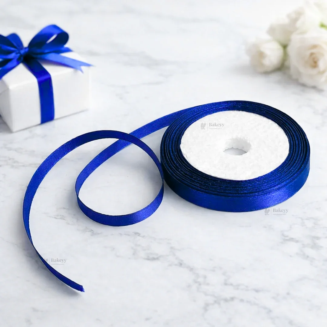 1/4 Inch Satin Ribbon Roll | Premium Decorative Gift Wrapping Ribbon for Packaging | 6.5 Meter Length Per Roll | Pack of 19 - Image 8