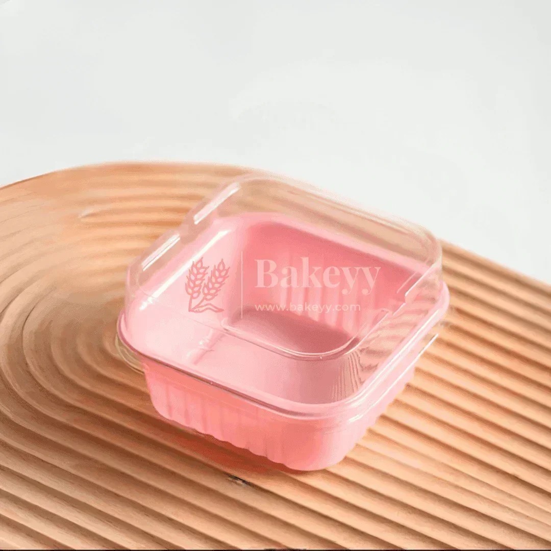 1 Brownie Box | Mini Muffins Pastry Packaging Box | Individual Pastry Container | Pack Of 50 - Image 6