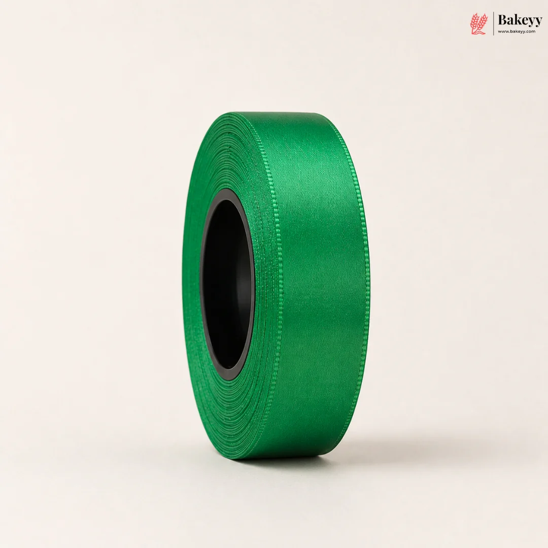 1 inch | Satin Ribbon Roll – Decorative Ribbon for Gift Wrapping & Crafts| Pack of 1 - Image 4