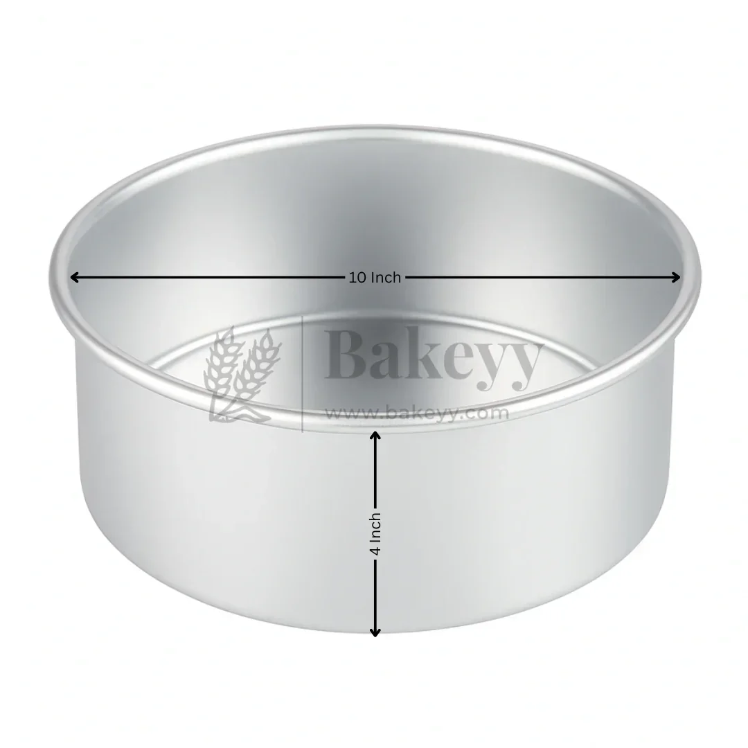 Aluminum Round Cake Pan | Perfect for Baking| Pack Of 1 - Image 20