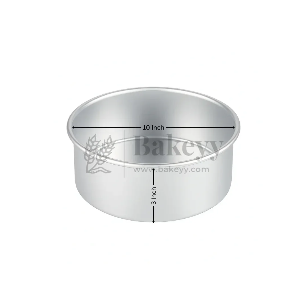 Aluminum Round Cake Pan | Perfect for Baking| Pack Of 1 - Image 29
