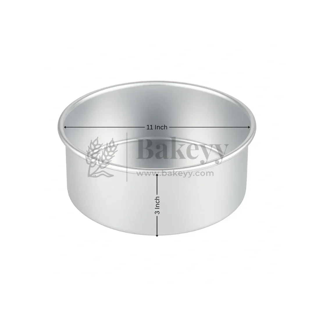 Aluminum Round Cake Pan | Perfect for Baking| Pack Of 1 - Image 30