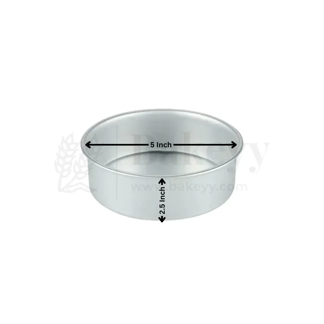 Aluminum Round Cake Pan | Perfect for Baking| Pack Of 1 - Image 33