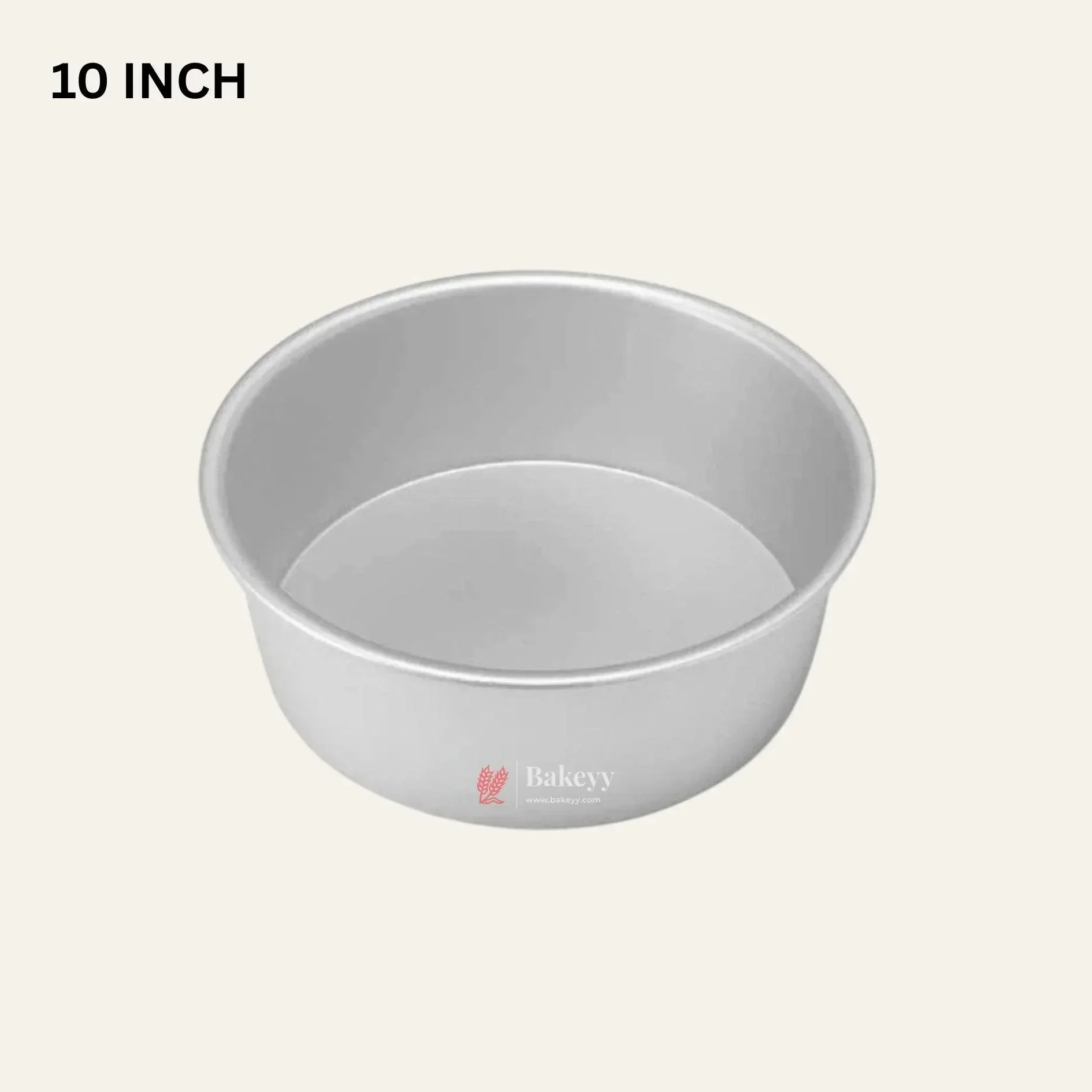 Aluminum Round Cake Pan | Perfect for Baking| Pack Of 1 - Image 4