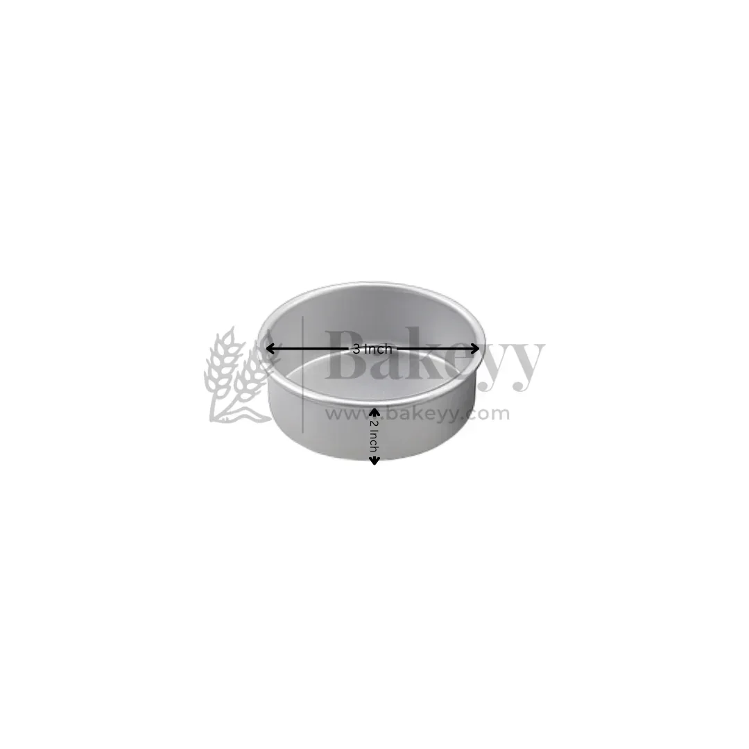 Aluminum Round Cake Pan | Perfect for Baking| Pack Of 1 - Image 6