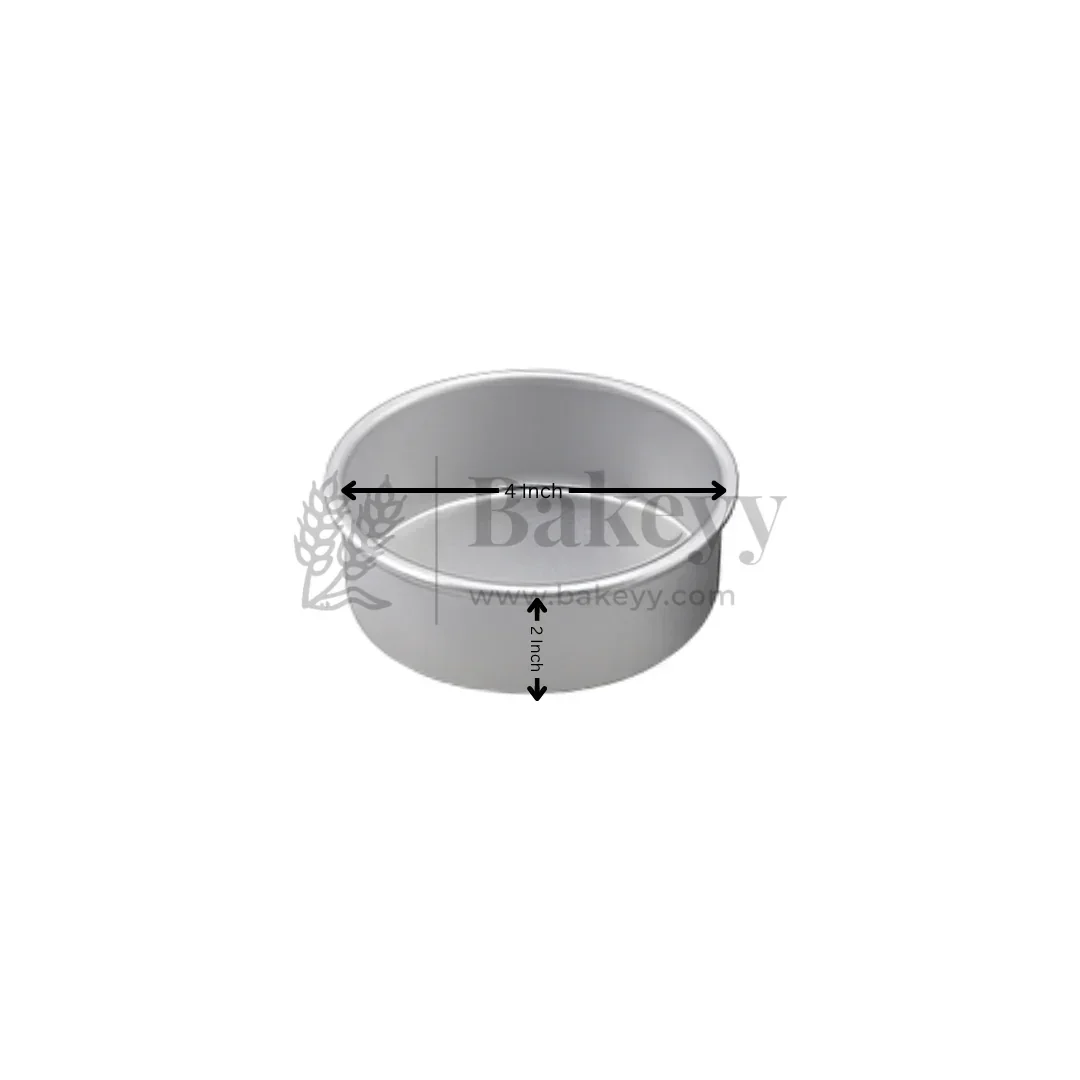 Aluminum Round Cake Pan | Perfect for Baking| Pack Of 1 - Image 7