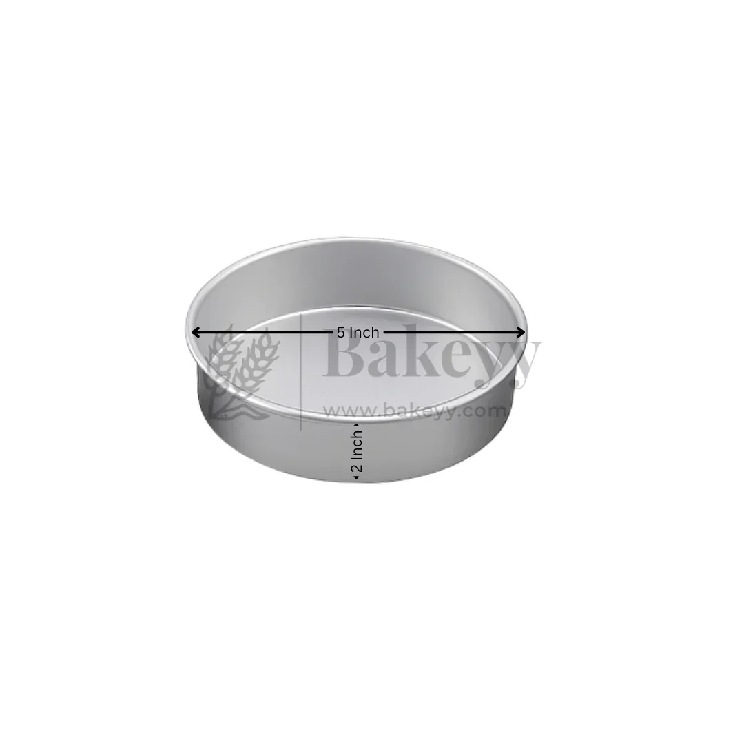 Aluminum Round Cake Pan | Perfect for Baking| Pack Of 1 - Image 8