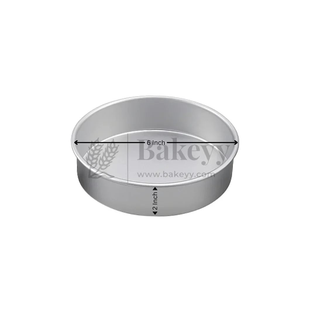 Aluminum Round Cake Pan | Perfect for Baking| Pack Of 1 - Image 9