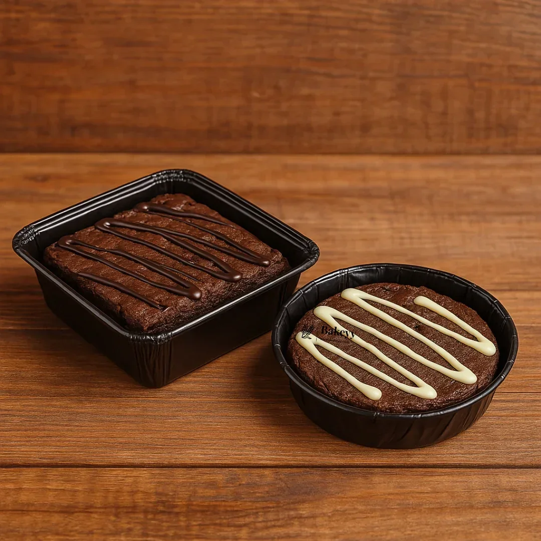 Brownie Bake N Serve (Optima Mould) | Pack of 50