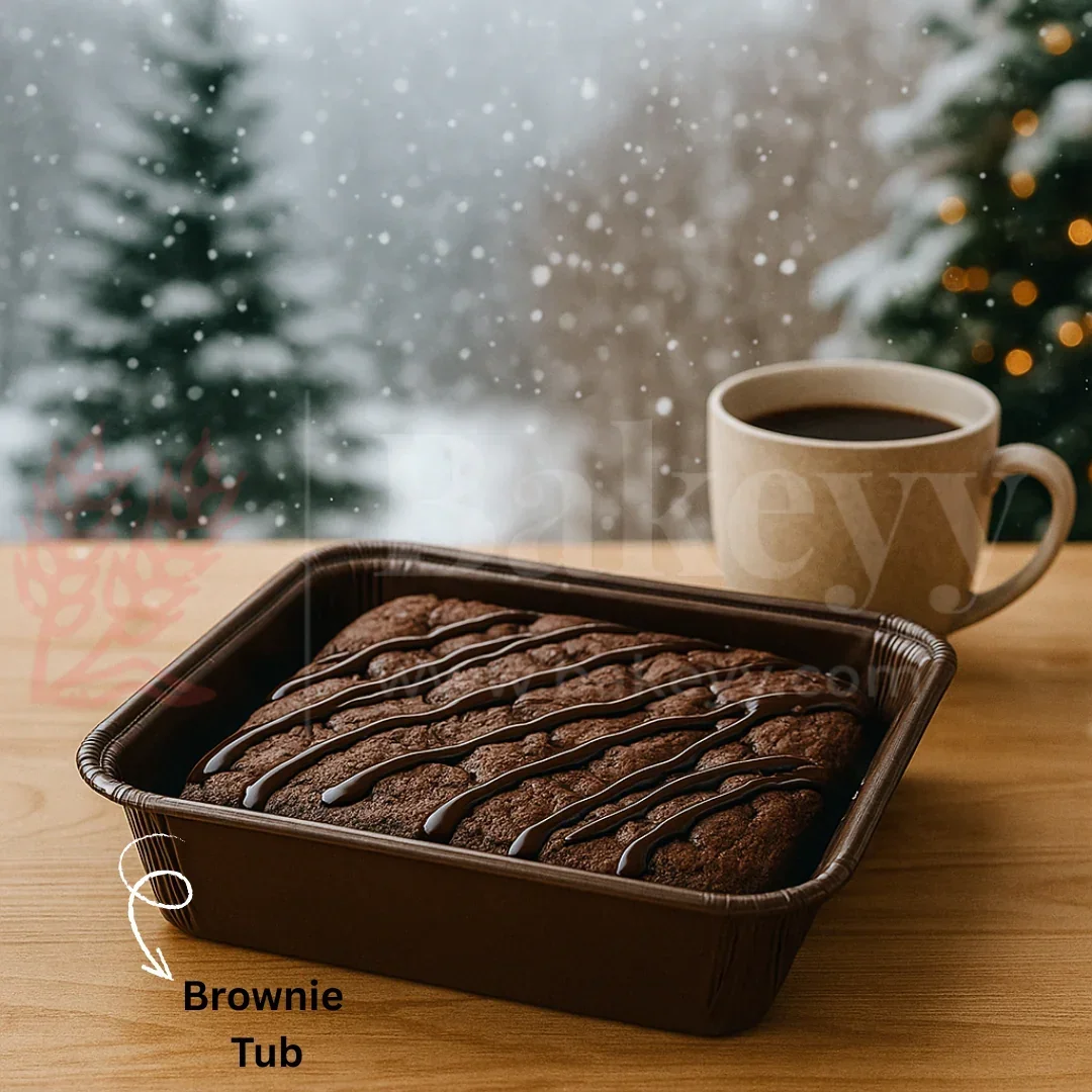 Brownie Bake N Serve (Optima Mould) | Pack of 50 - Image 2