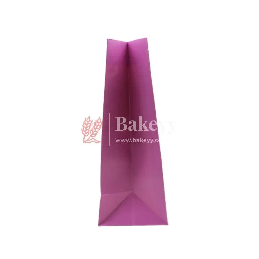 10x12 | Purple Heels Decorative Paper Bag | Gift Bag | Pack of 10 - Image 4