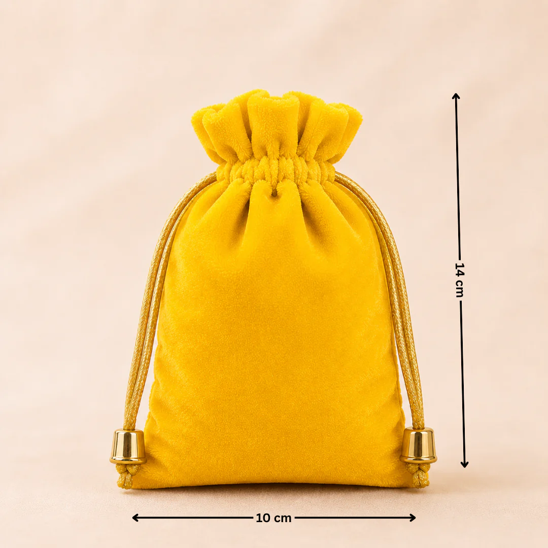 Soft Velvet Potli Bags | Velvet Drawstring Potli Bag | Luxurious Gift & Storage Pouch | Pack of 10 - Image 17