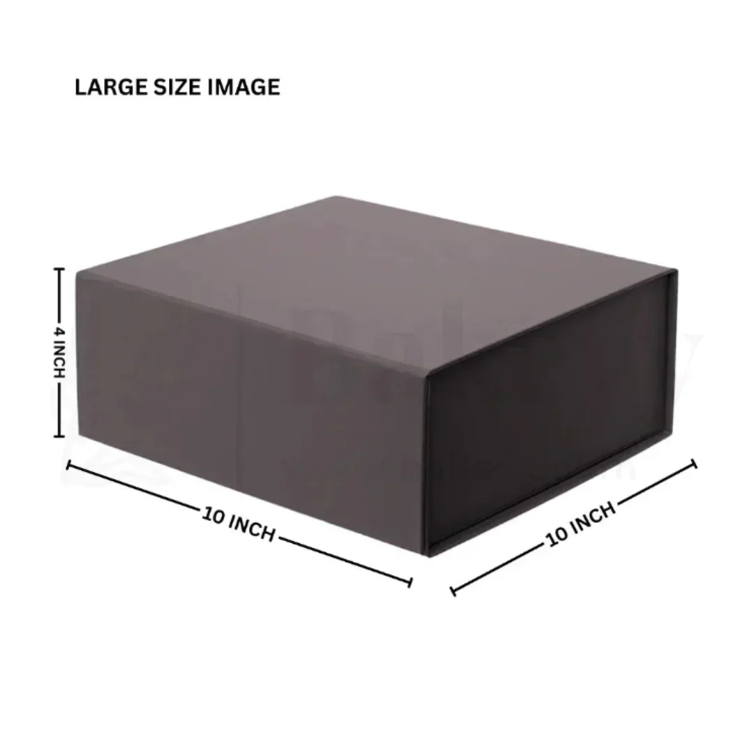 Premium Red Color Collapsible Magnetic Lid Gift Box | Pack of 1 - Image 10