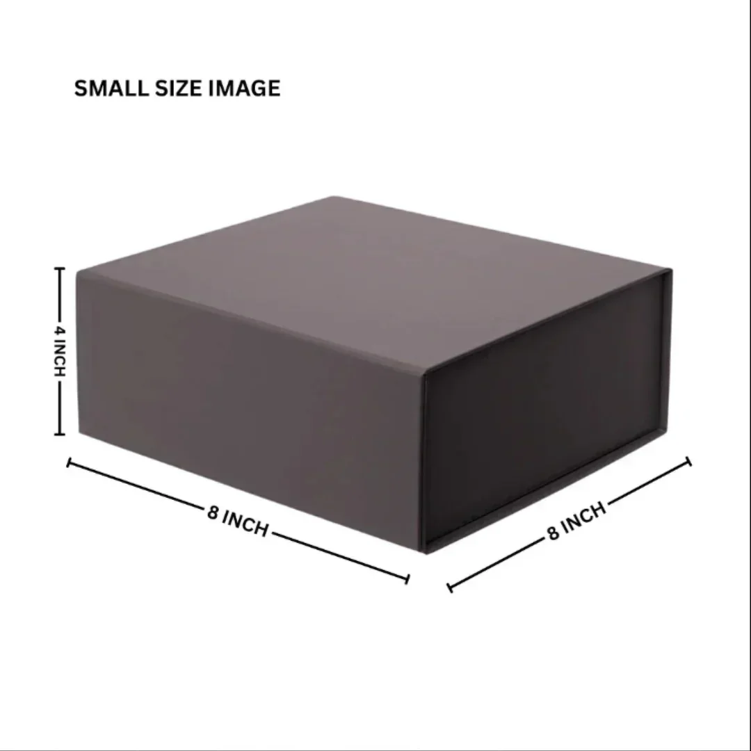 Premium Red Color Collapsible Magnetic Lid Gift Box | Pack of 1 - Image 8
