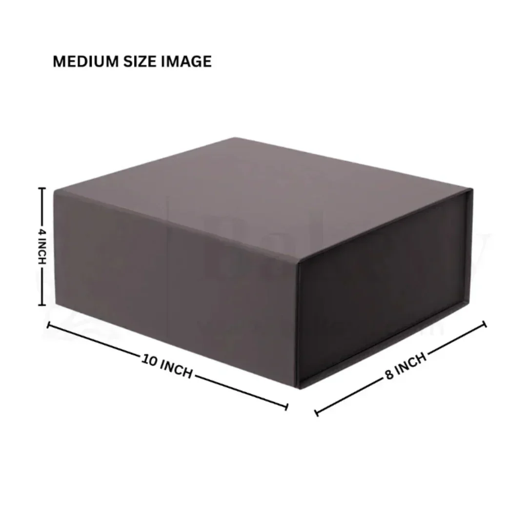 Premium Red Color Collapsible Magnetic Lid Gift Box | Pack of 1 - Image 9