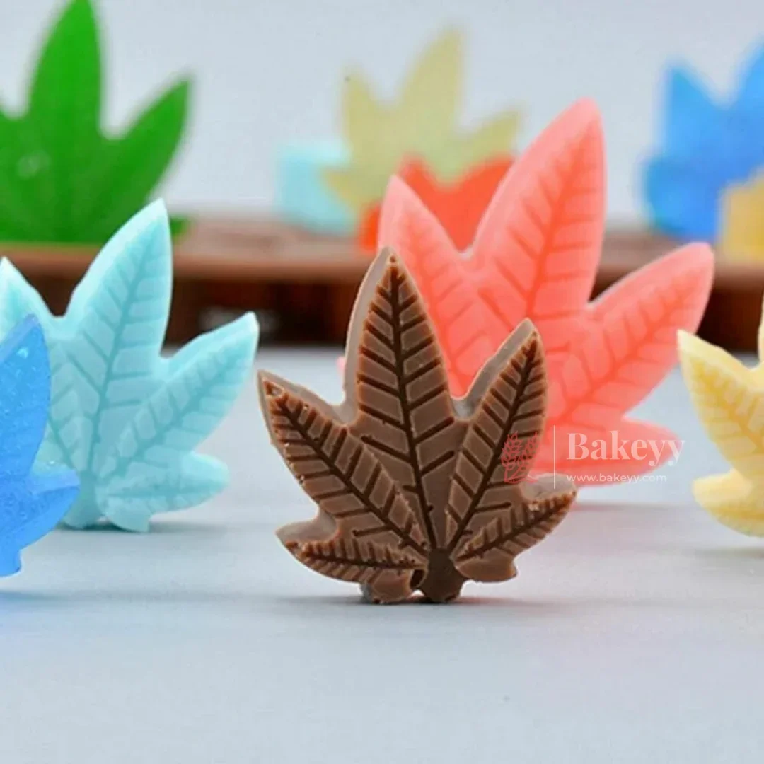 11 Cavity | Maple Leaf Design Silicone Chocolate Mould | Pack of 1 - Image 3
