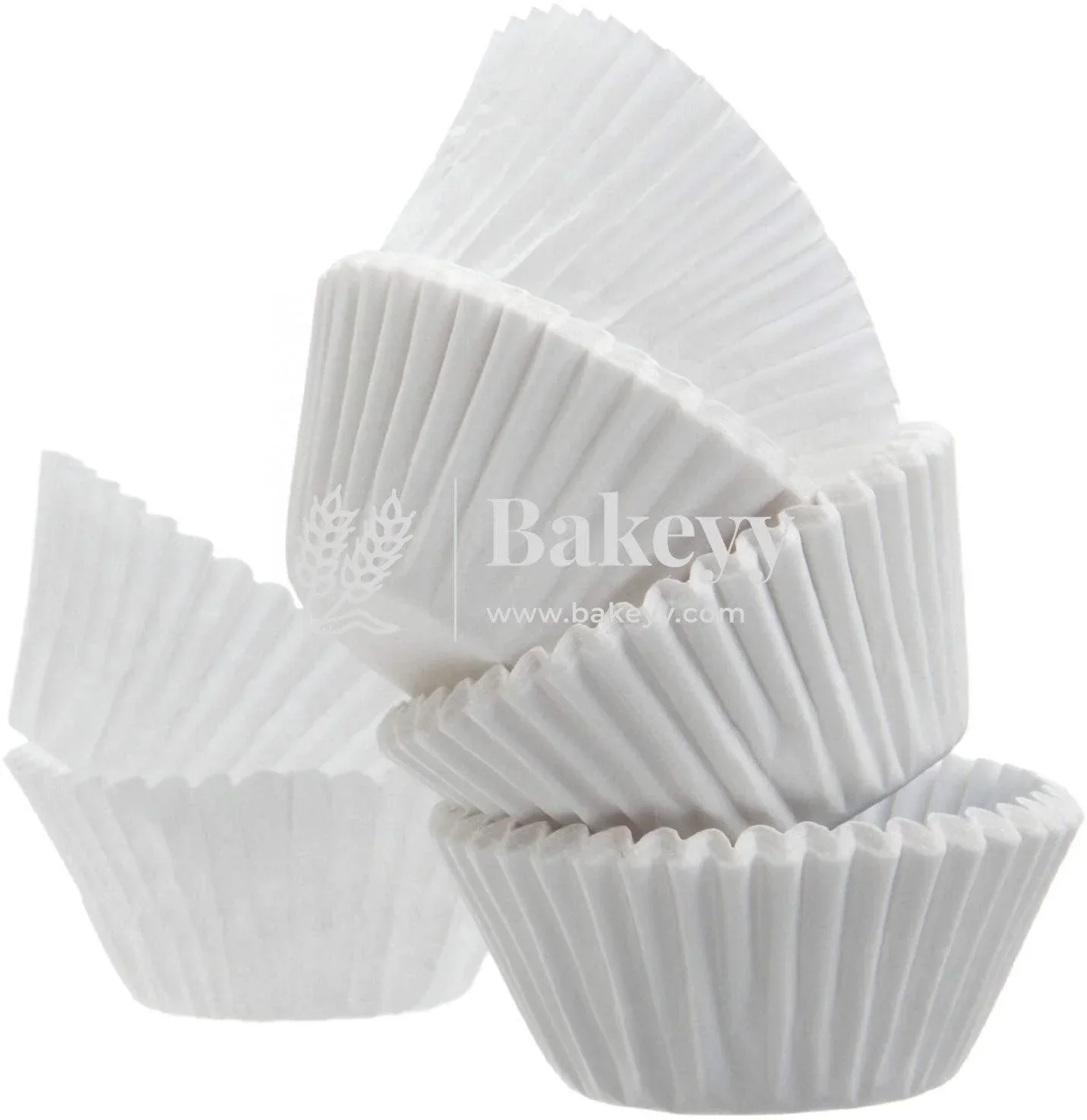 White Colour Cupcake Liners | Baking Cup | Pack of 1000 - Image 2