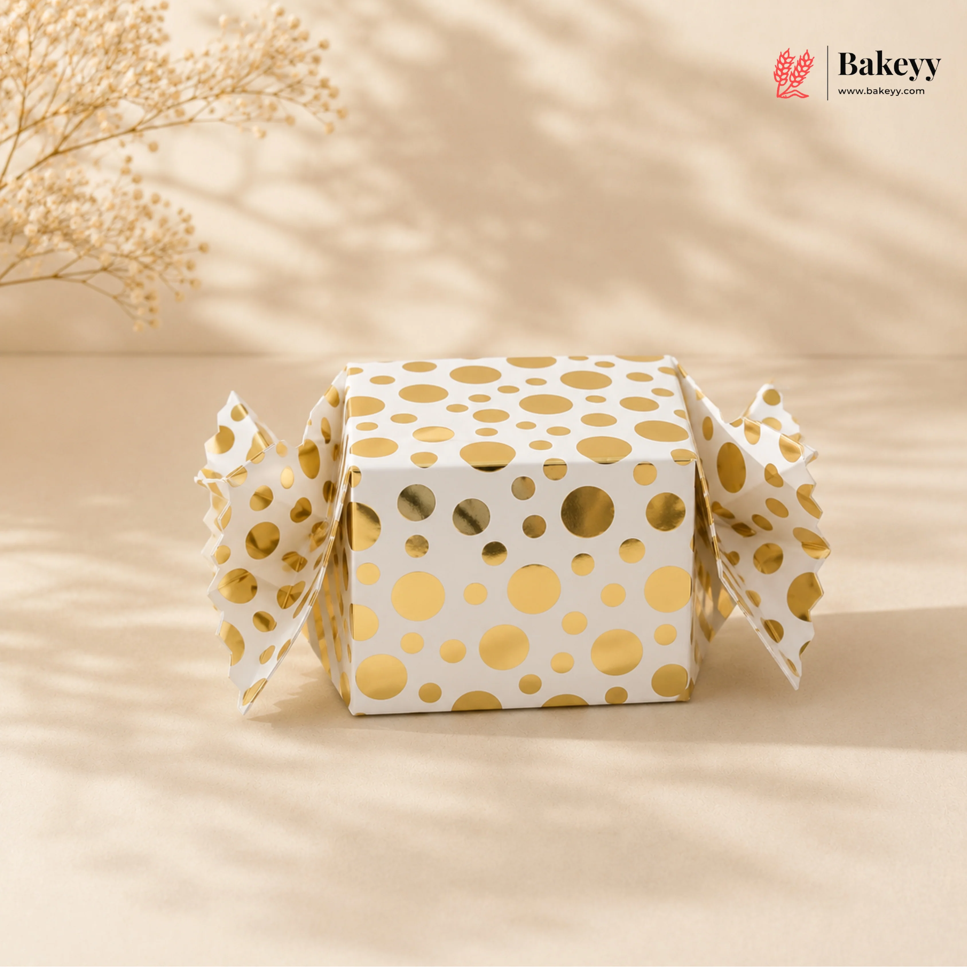Candy Shape Gift Box – 13 x 7.5 x 6 cm | Festive & Diwali Favor Packaging| Pack of 10 - Image 4