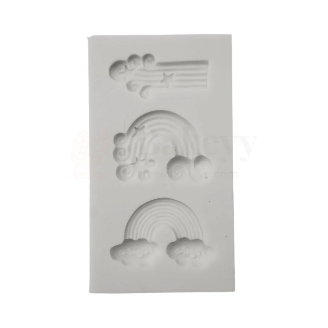 126 - Rainbow Shape Fondant Mould - 1 Piece