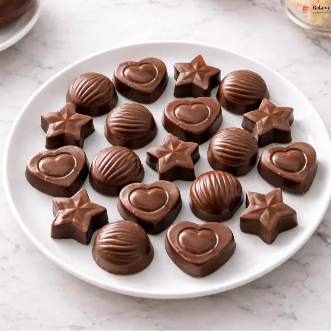 15-Cavity Heart, Star & Shell Shapes | Chocolate Mould | Pack of 1 - Image 3