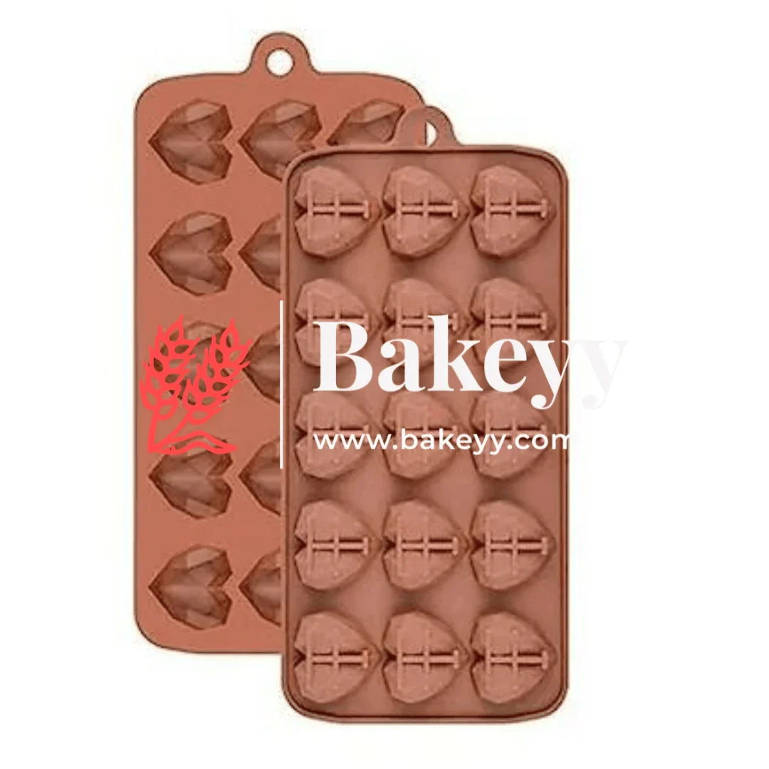 15 Cavity Pinata Heart Silicone Chocolate Mould | Chocolate Making and Shaping Mould