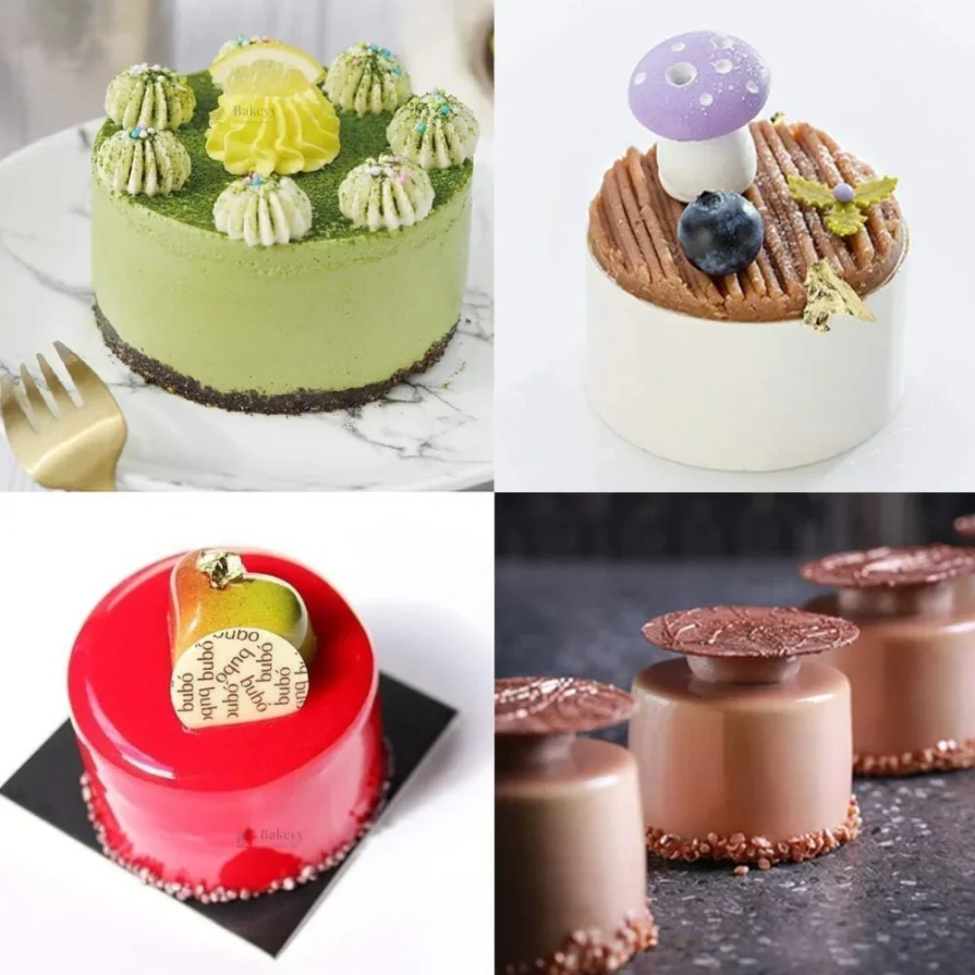 15 Cavity Round Disc Silicone Mould | Mini Dessert & Chocolate Mold | Pack of 1 - Image 4