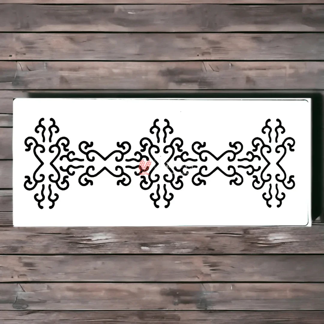 15x39cm| Lace Pattern Cake Stencil | DIY Crafts & Baking | Reusable Sheets | 1 Piece