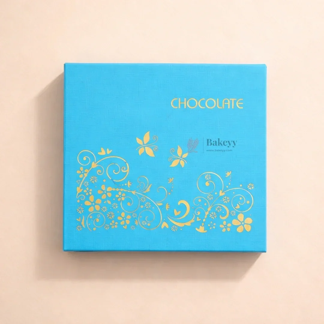 16 Cavity | Hard Chocolate Box | Premium Chocolate Box | Sliding Gift Box for Chocolates & Dry Fruits | Pack of 1 - Image 4