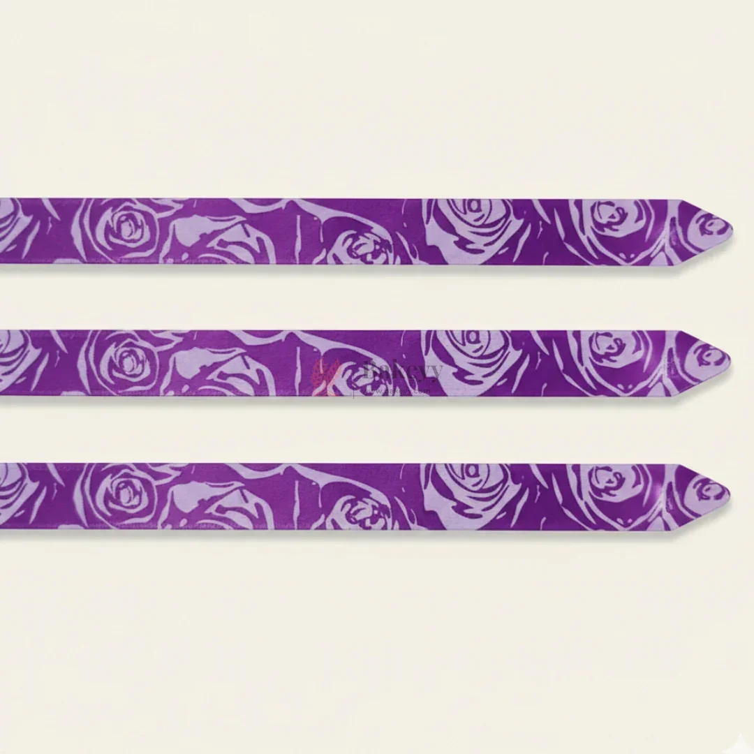 18 cm Printed Pattern Pull Up Gift Ribbon Bow | Easy Self-Tie Decorative Ribbon for Gift Wrapping & Hampers | Multiple Designs Available | Pack of 10 - Image 11