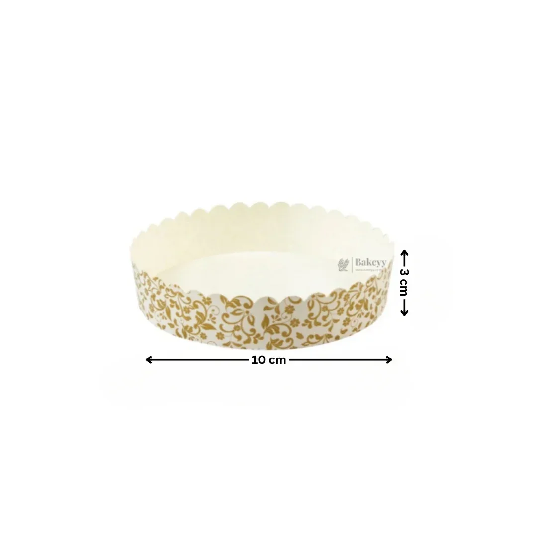 Round Bake and Serve Mould | Pack of 50| Paper Baking Mould | Plum Cake Mould - Image 8