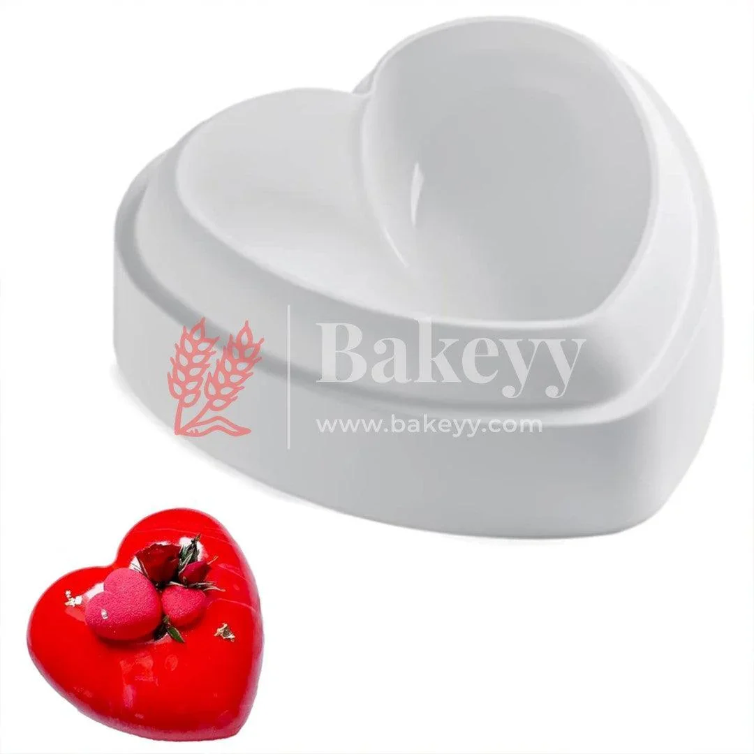25x25cm| Heart Shaped Silicone Mould | Large Size | Cake Mould Fondant Decorating Cake - Image 5
