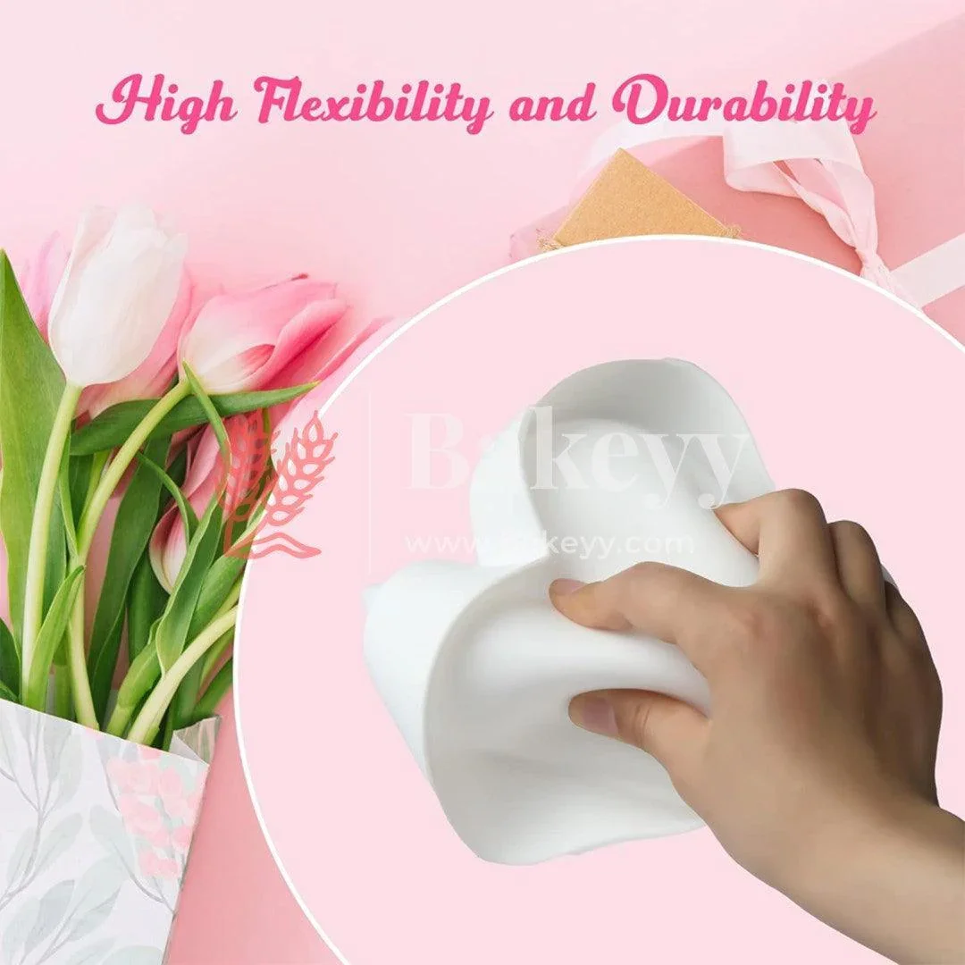25x25cm| Heart Shaped Silicone Mould | Large Size | Cake Mould Fondant Decorating Cake - Image 8