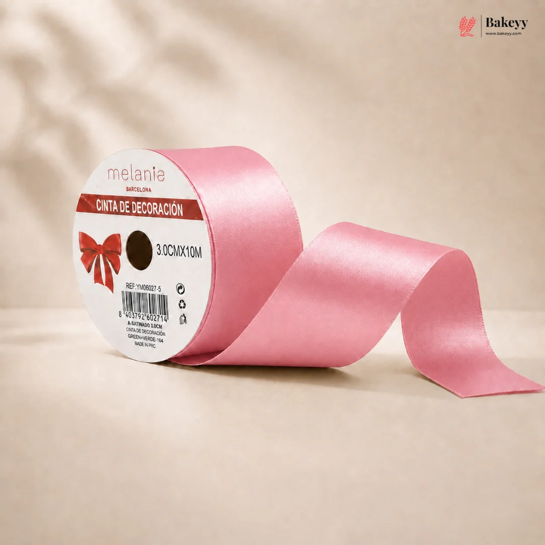 3 cm x 10 M Satin Finish Curling Ribbon Roll | Decoration Ribbon Roll | Pack of 12 - Image 11