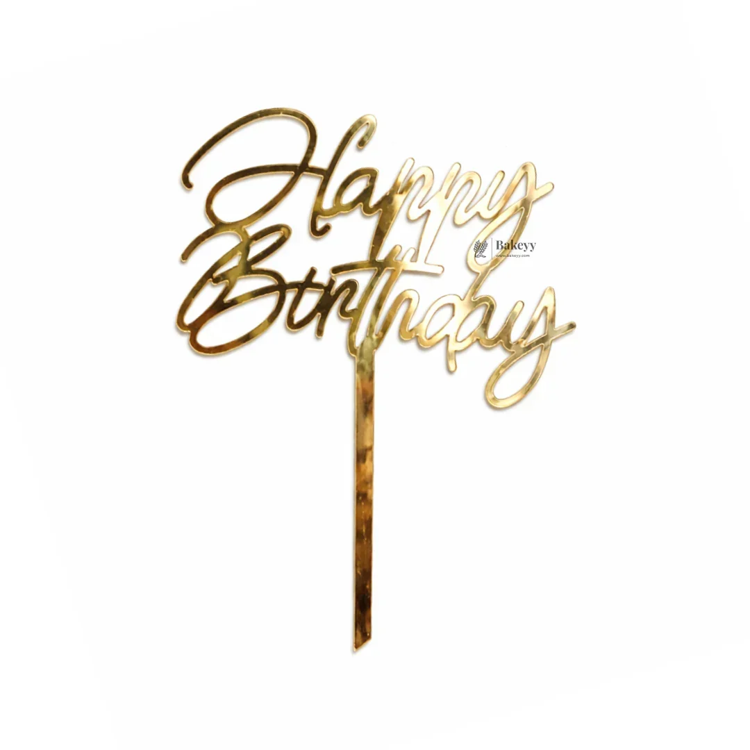 5 Inch Acrylic Cake Topper | Decorative Cake Topper for Celebrations | Assorted designs | Set 2 | Pack of 5 - Image 7