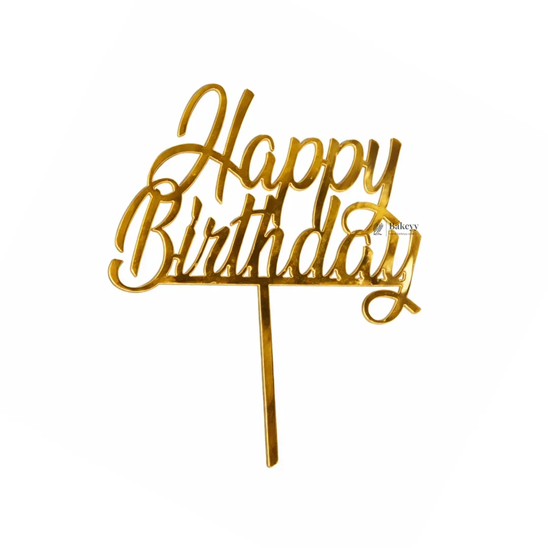 5 Inch Acrylic Cake Topper | Decorative Cake Topper for Celebrations | Assorted designs | Set 2 | Pack of 5 - Image 8