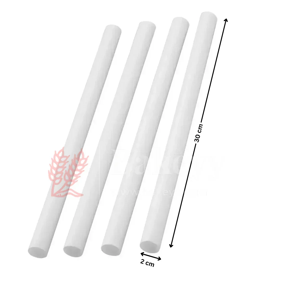 Plastic Dowel Rods for Tiered Cake Construction | 30 cm - Image 6