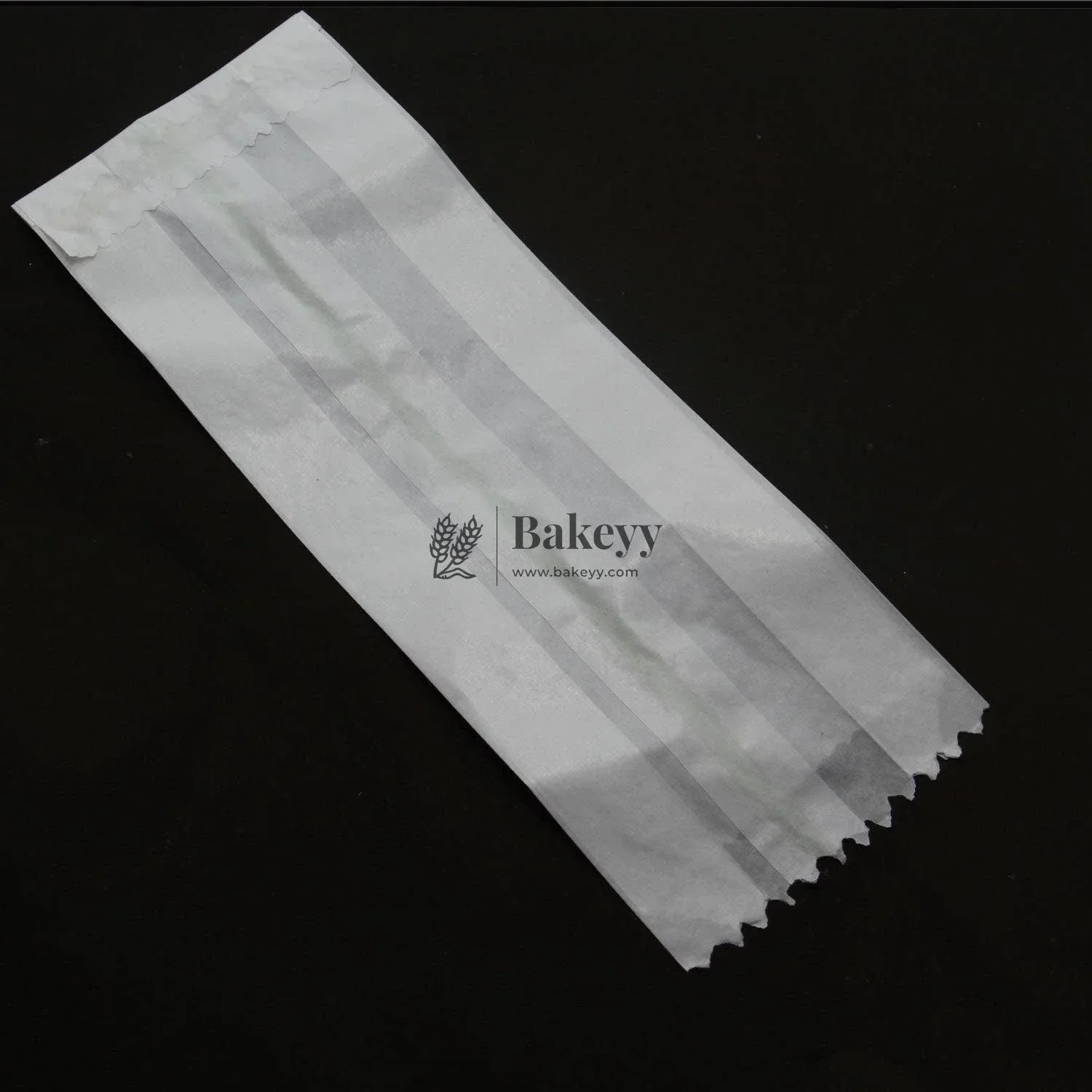 7.5 inch | Butter Paper Pouches (White) | Pack of 100 - Image 3