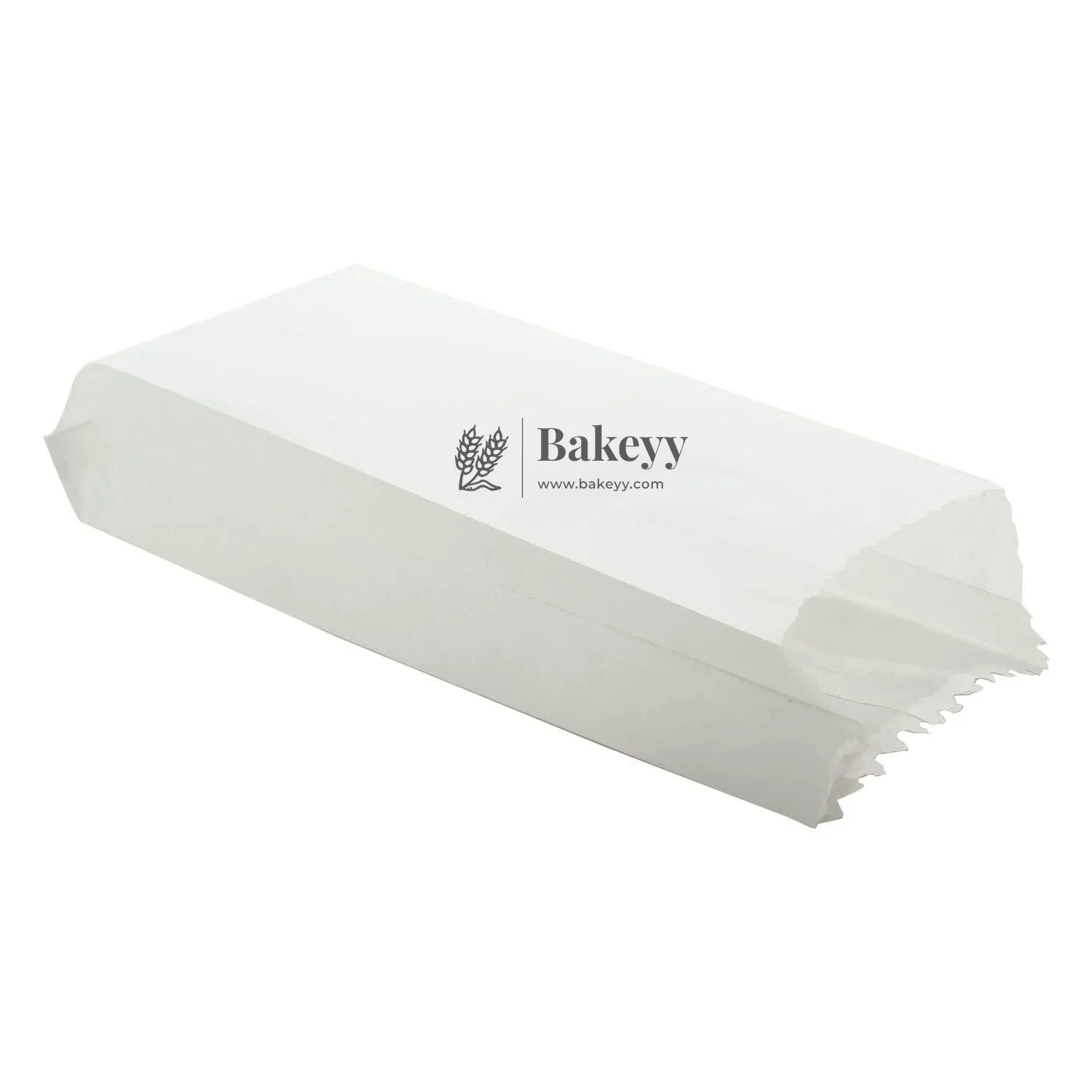 7.5 inch | Butter Paper Pouches (White) | Pack of 100 - Image 4