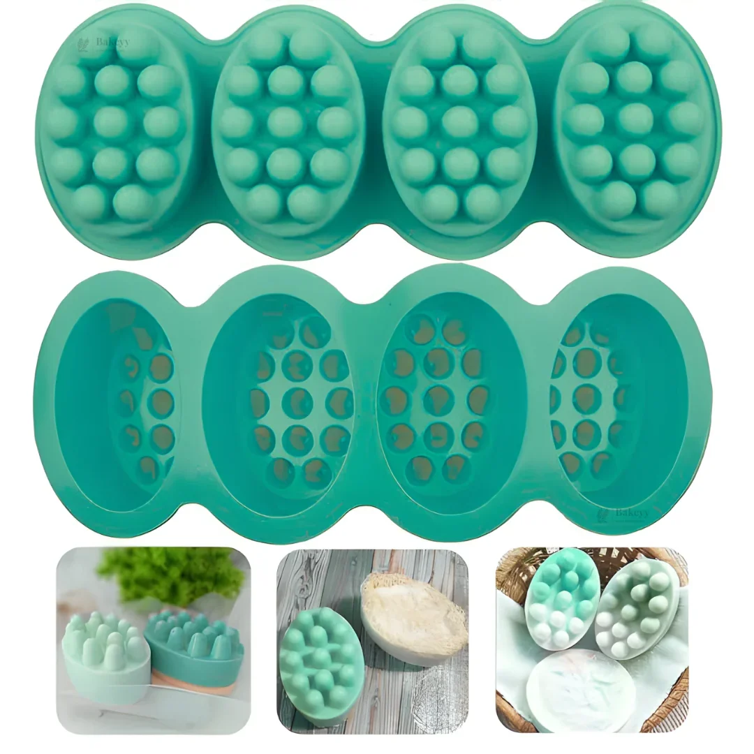 4 Cavity Bubble Dome Silicone Mould | Round Pop Design | Pack of 1 - Image 7