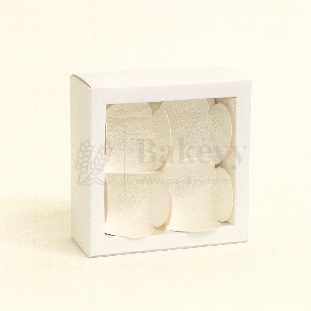 4 Cavity Chocolate Box | Multiple Colors Available | Cavity Box | Pack of 50 - Image 3