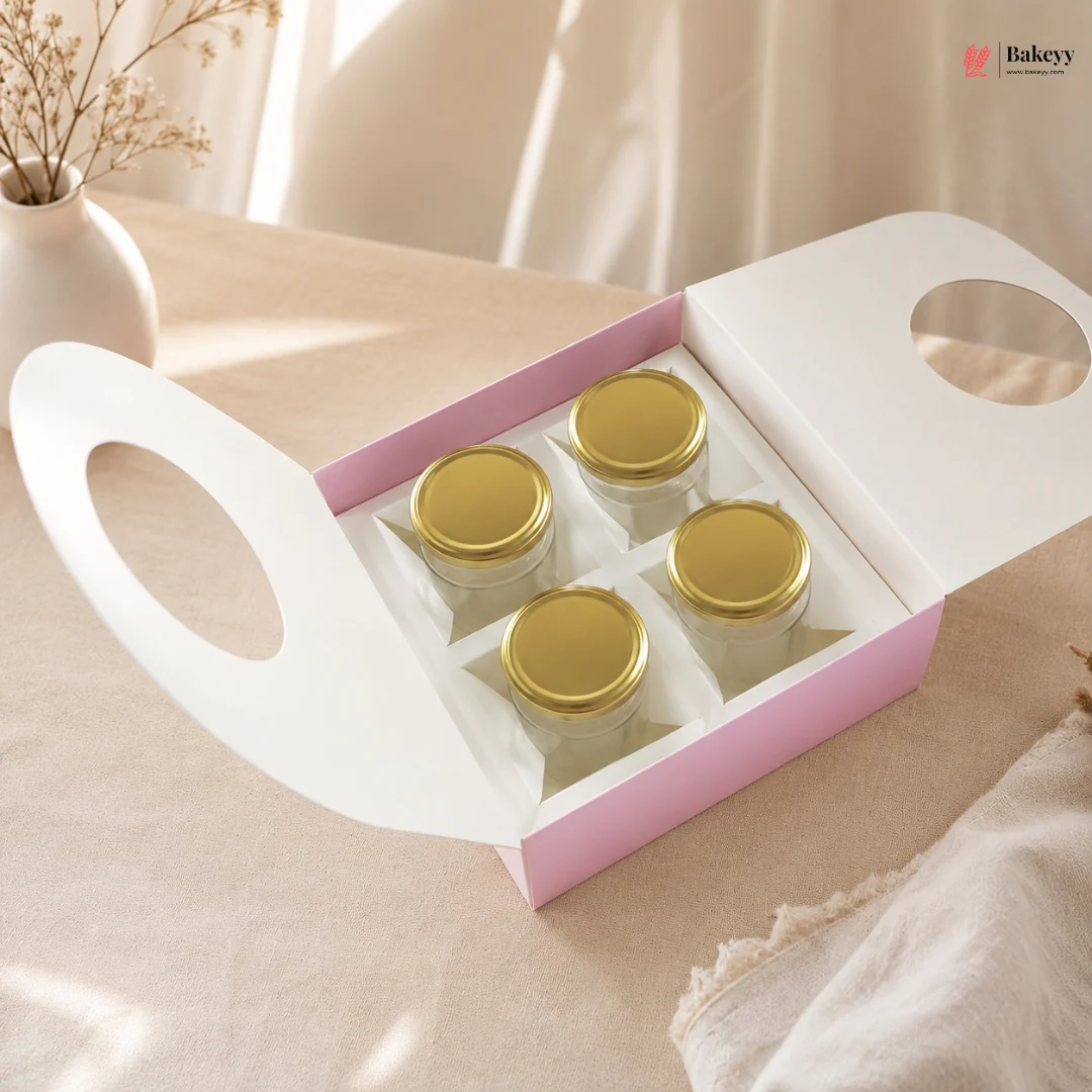 4 Jar Holder with Handle | Multiple Colors Options | Pack of 10 - Image 5