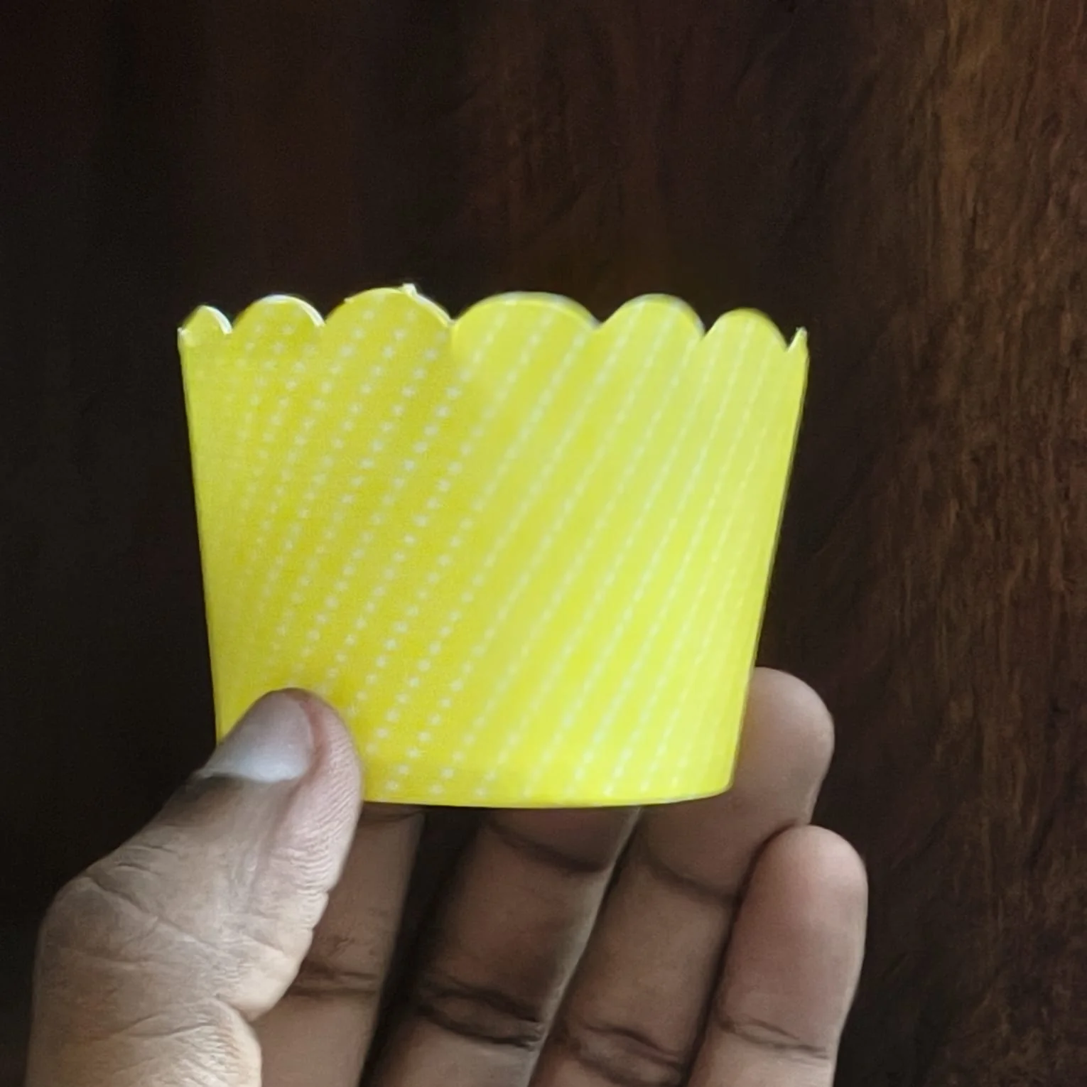 5 Cm | Mini Polka Dot Scallop Edge Cupcake Liners | Baking Cups | Pack of 50 - Image 8