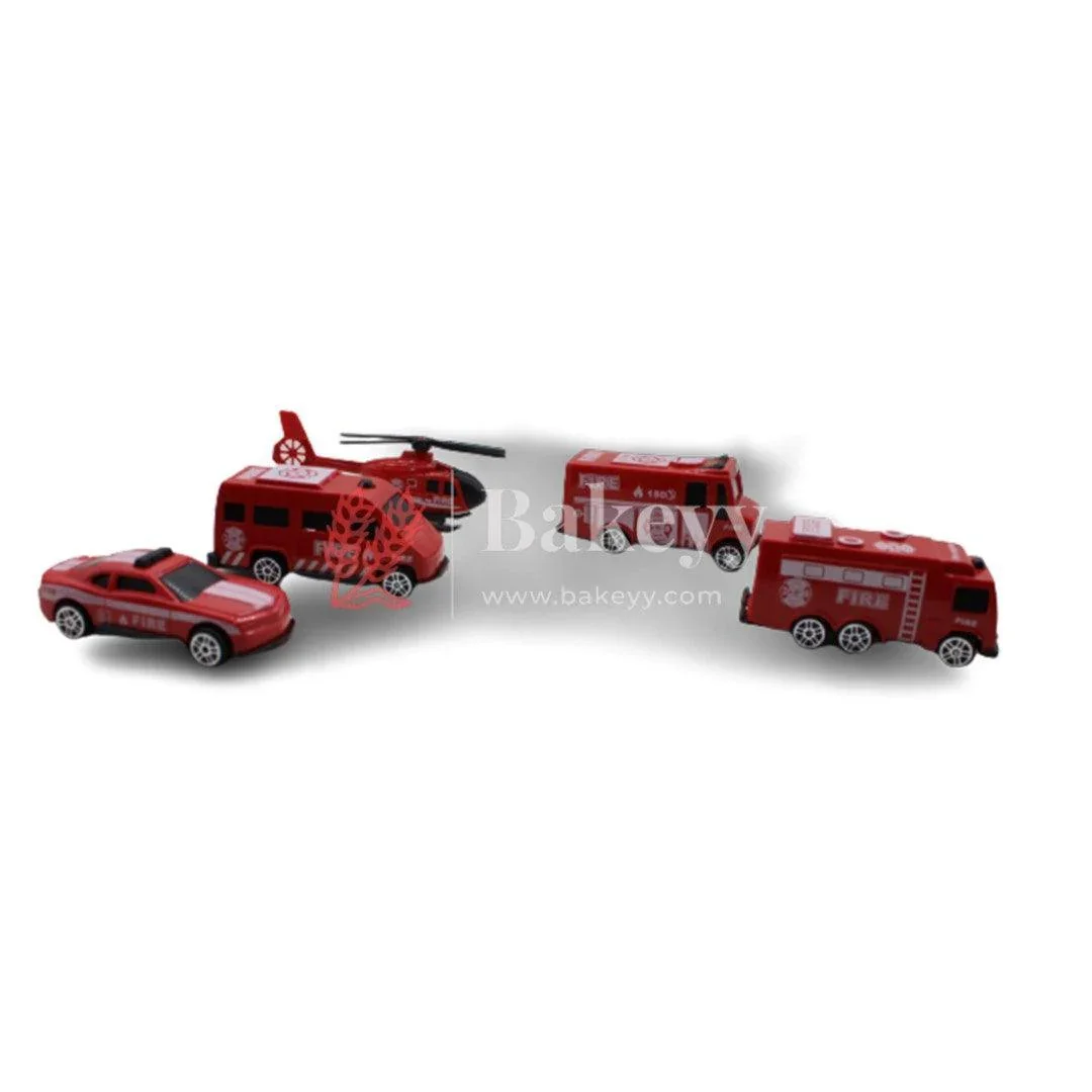 5 Pieces Set Disney Fire & Rescue | Doll Cake Topper - Image 2