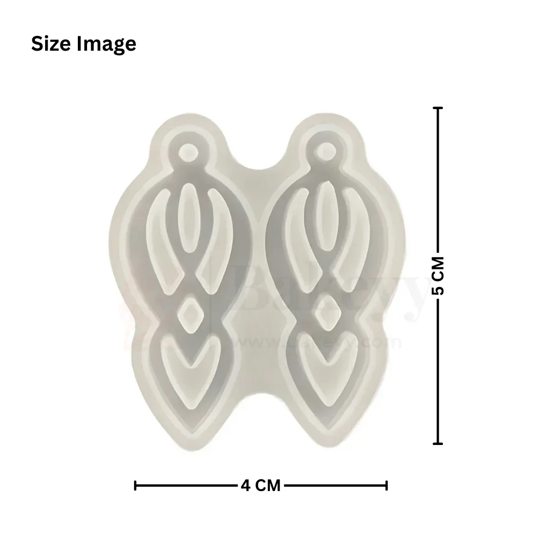524 | Earring Jewellery Silicone Mould - 1 Piece - Image 2