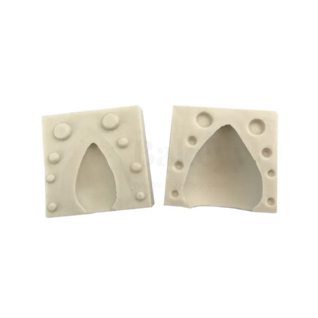 544 | Unicorn Horn & Eyelash Design Silicone Mould - 1 Piece - Image 3