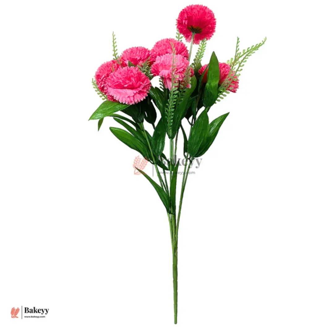56 Cm - Artificial Dahlia Flowers With Stem | 1 Bunch - Image 5