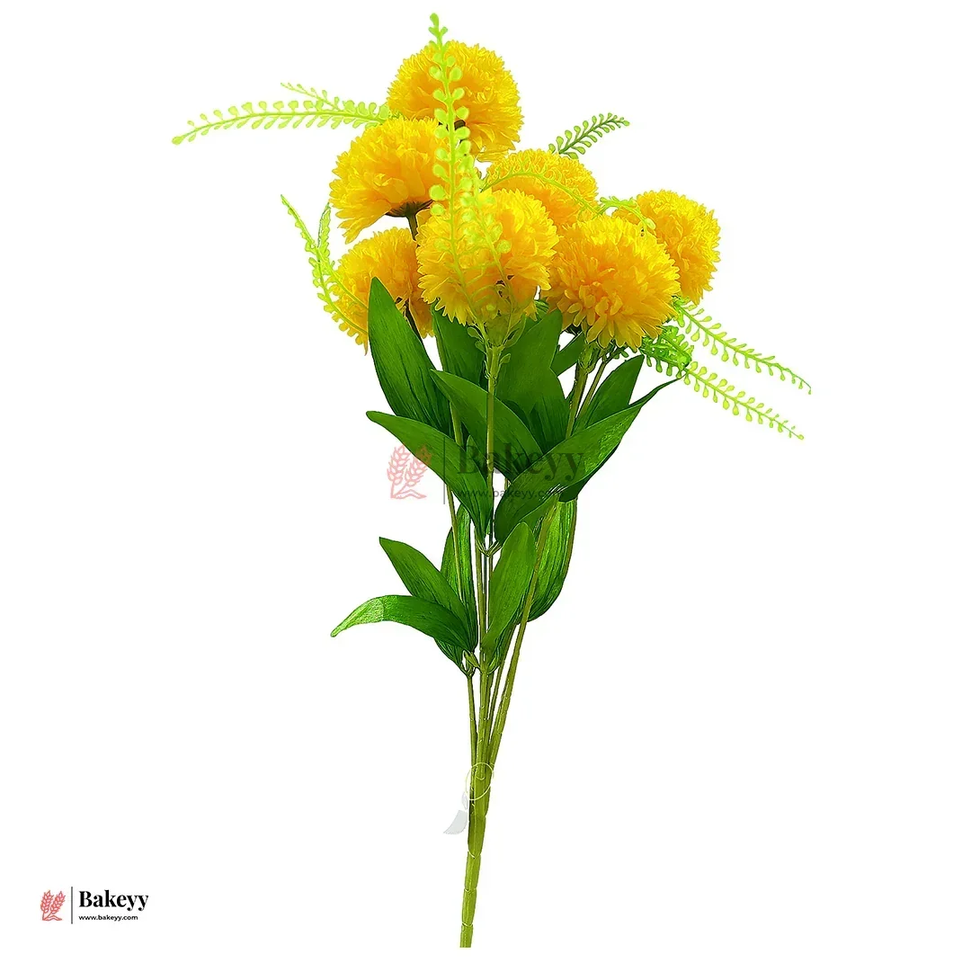 56 Cm - Artificial Dahlia Flowers With Stem | 1 Bunch - Image 7