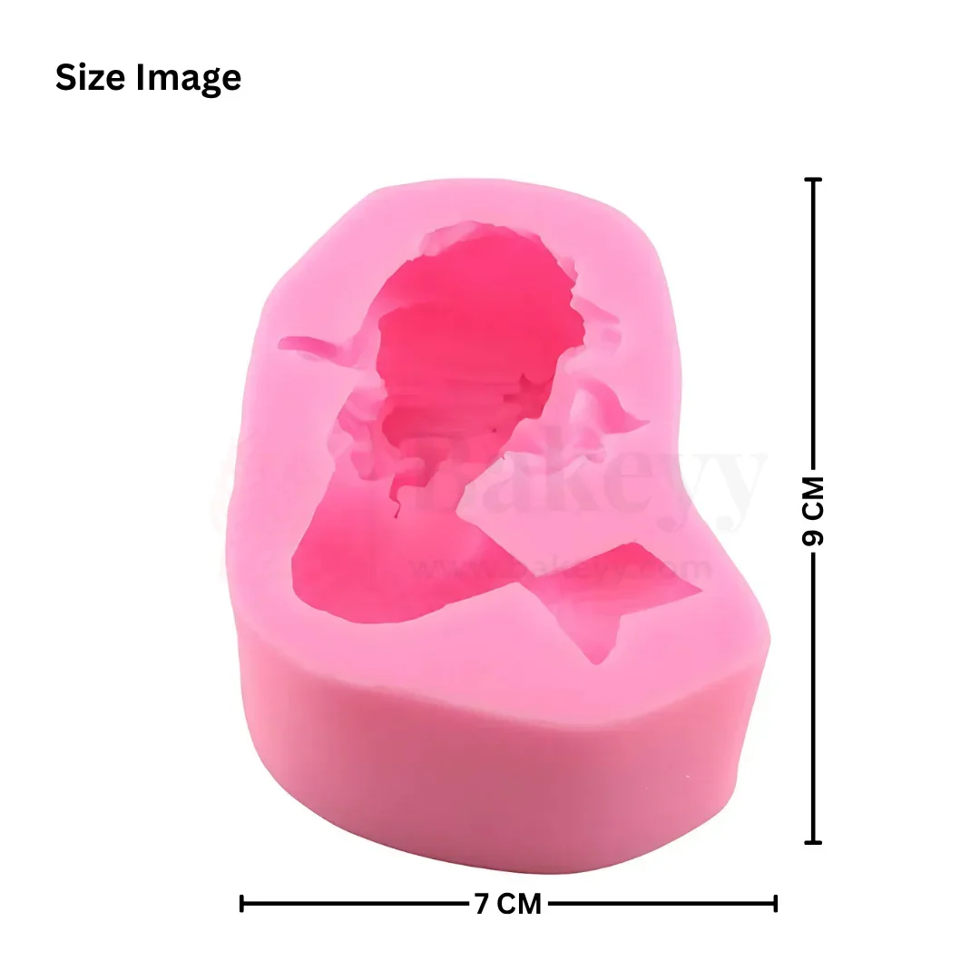579 | Mermaid Shape Silicone Mould - 1 Piece - Image 2