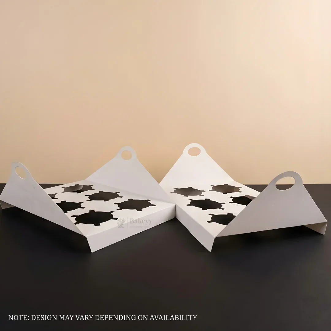 Cavity Cupcake Holder Tray | Bakery Cupcake Base Insert | Muffin Holder for Boxes | Pack of 25 - Image 12